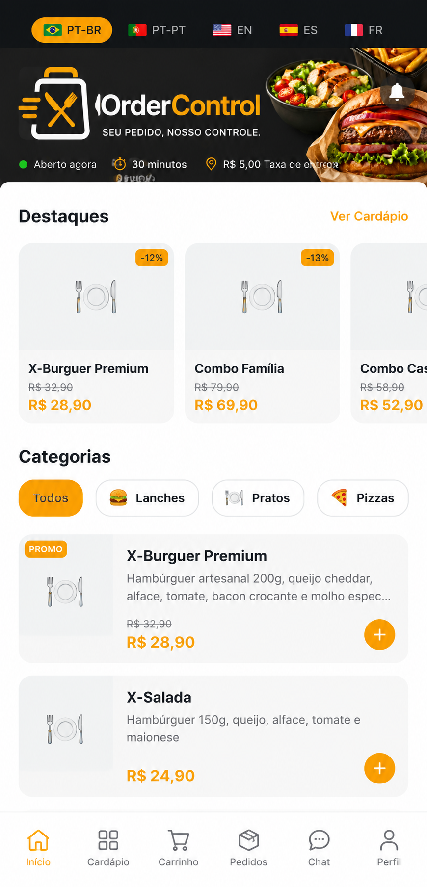 OrderControl preview